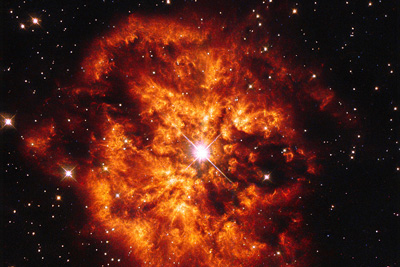 Example Wolf-Rayet star